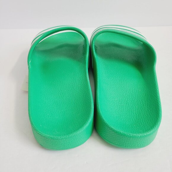 NEW Adidas Adilette Aqua Slides FY8048 Size 12 Green